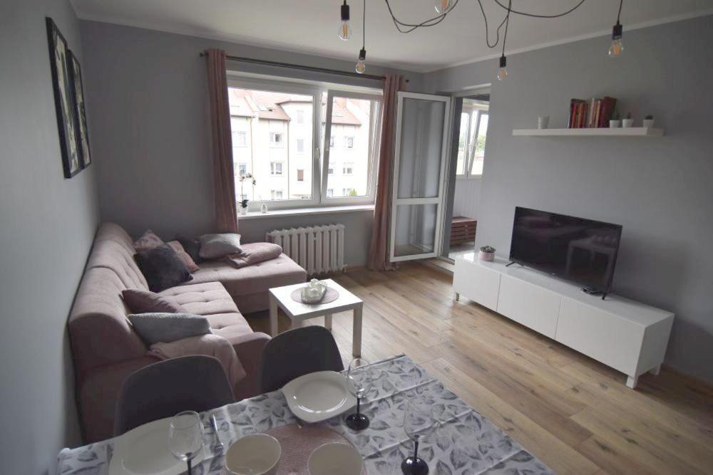 Appartement Trzypokojowy Apartament à Gdańsk Extérieur photo
